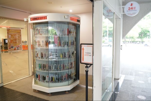  「微型圖書館」具有零接觸及無人服務的特性